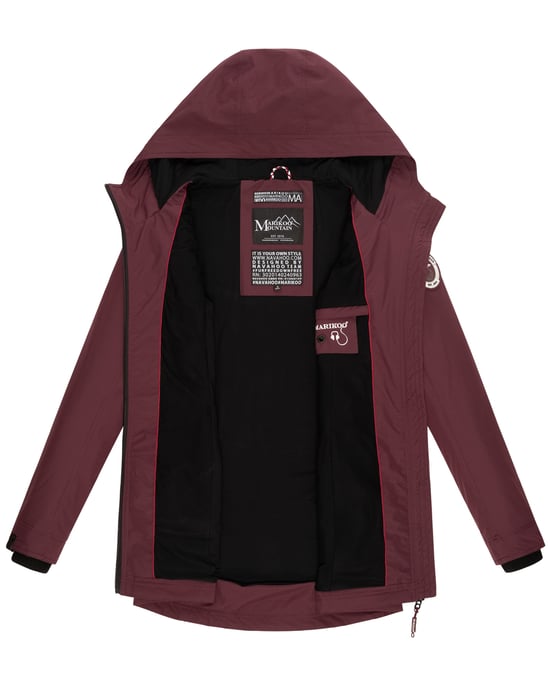 Chaqueta de entretiempo para mujer Marikoo Honigbeere con capucha - Image 6