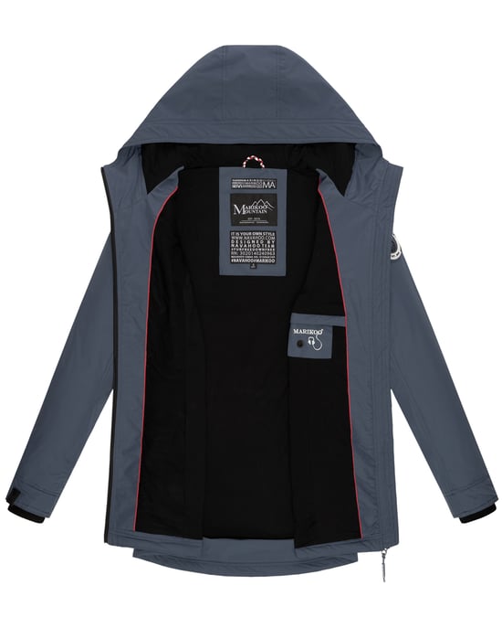 Chaqueta de entretiempo para mujer Marikoo Honigbeere con capucha - Image 6