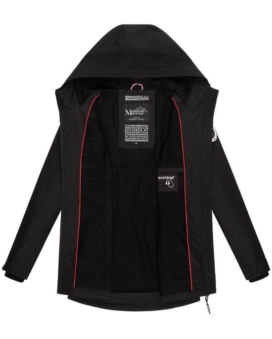 Chaqueta de entretiempo para mujer Marikoo Honigbeere con capucha - Image 6