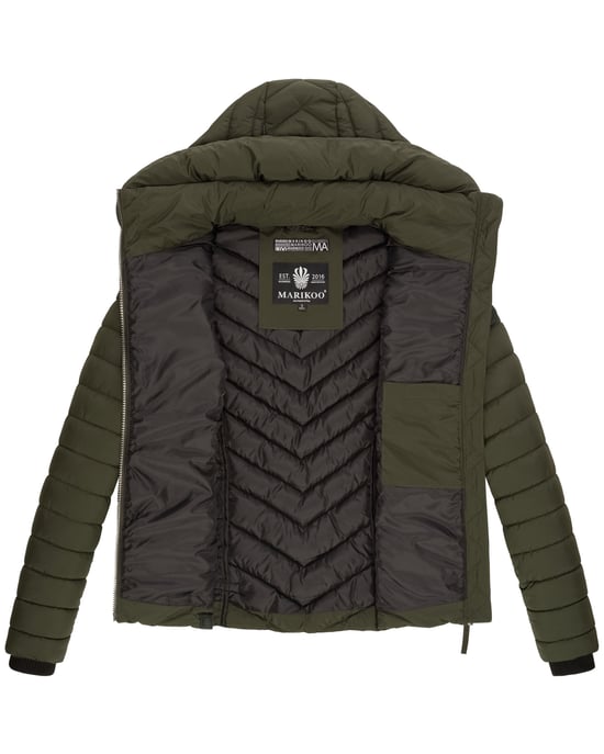 Chaqueta acolchada para mujer Marikoo Kagomee con capucha - Image 6