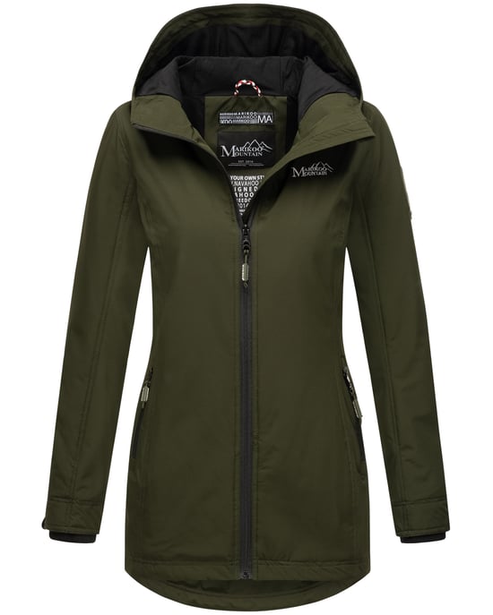 Chaqueta de entretiempo para mujer Marikoo Honigbeere con capucha - Image 1