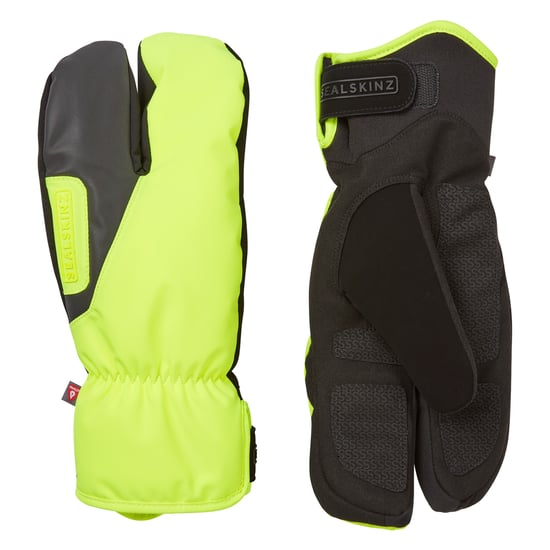 Guantes de dedo partido para ciclismo en condiciones extremas de frío y resistencia al agua para hombres y mujeres - Image 2
