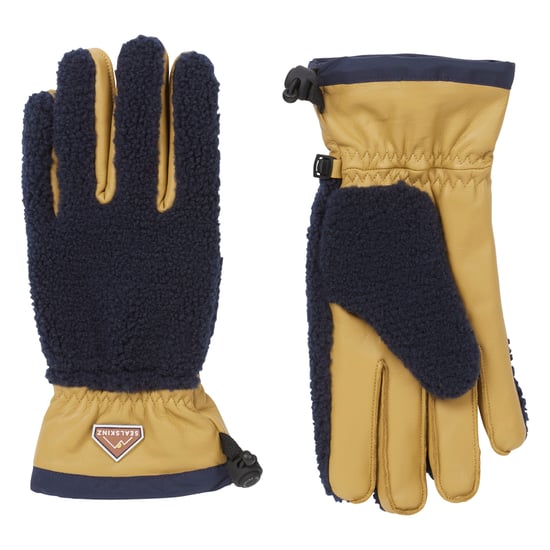 Guantes de senderismo de forro polar Sherpa impermeables para hombres y mujeres - Image 2