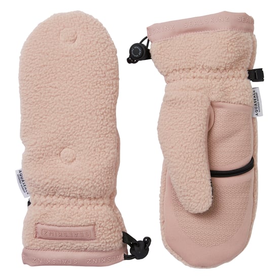 Mitones convertibles de forro polar Sherpa a prueba de viento para hombres y mujeres - Image 2