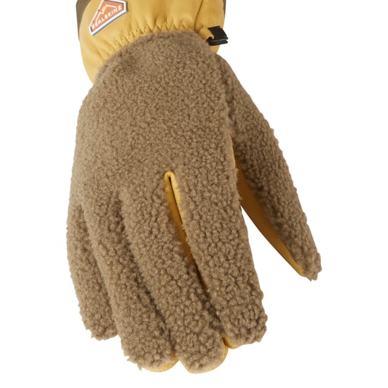 Guantes de senderismo impermeables de forro polar Sherpa para hombres y mujeres - Image 4