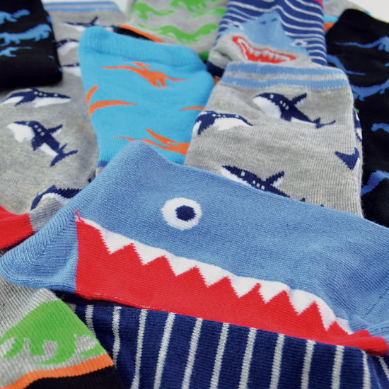 Paquete de 12 Calcetines Cortos de Bambú para Niños con Patrones Divertidos - Image 5