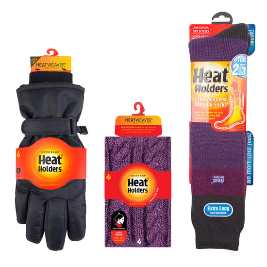 Conjunto de Esquí para Mujeres: Cuello Térmico, Guantes y Calcetines Térmicos para Esquí - Ropa de Invierno - Image 2