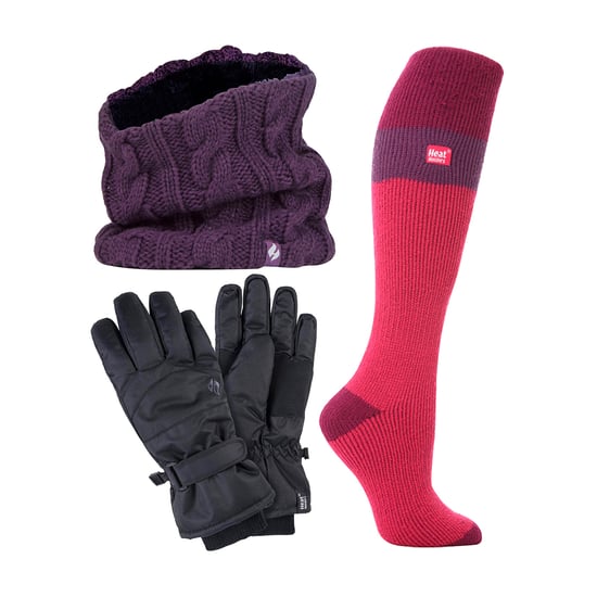 Conjunto de Esquí para Damas: Cuello Térmico, Guantes y Calcetines Térmicos para Esquí - Ropa de Invierno - Image 1