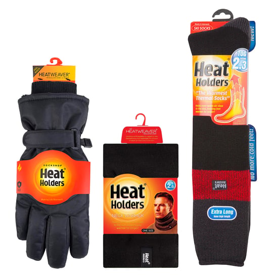 Conjunto de Esquí para Hombre: Cuello Calentador, Guantes y Calcetines Térmicos de Esquí para el Invierno - Image 2