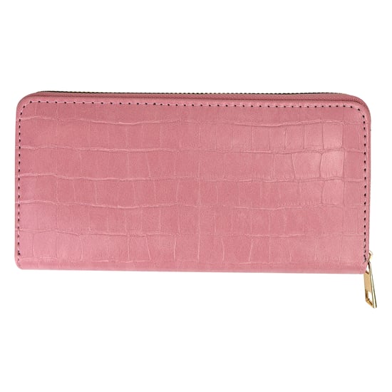 Cartera Compacta para Mujeres con Impresión de Cocodrilo de Cuero Sintético, Monedero Organizador de Tarjetas y Monedas - Image 1