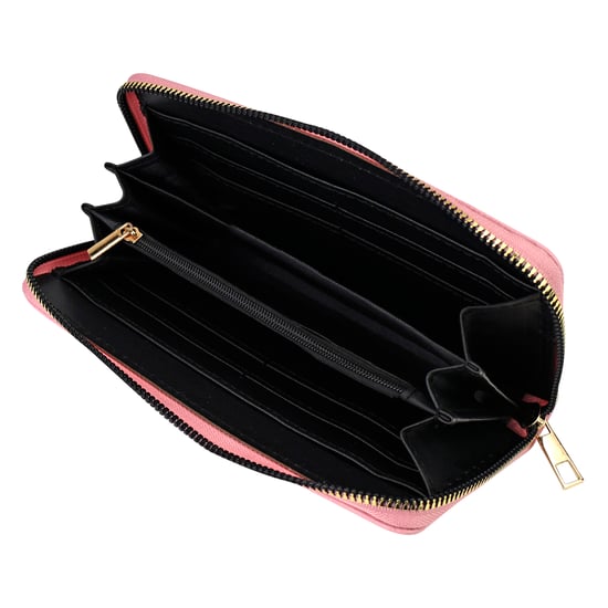 Cartera Compacta para Mujeres con Impresión de Cocodrilo de Cuero Sintético, Monedero Organizador de Tarjetas y Monedas - Image 3