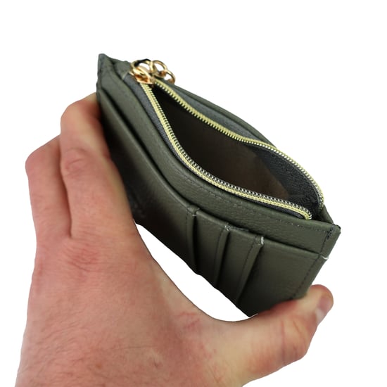 Cartera Compacta para Mujeres de Cuero Sintético con Múltiples Compartimentos para Tarjetas - Image 5