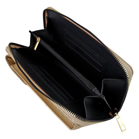Cartera de Piel Sintética para Damas con Correa y Monedero Diseño de Múltiples Compartimentos - Image 3