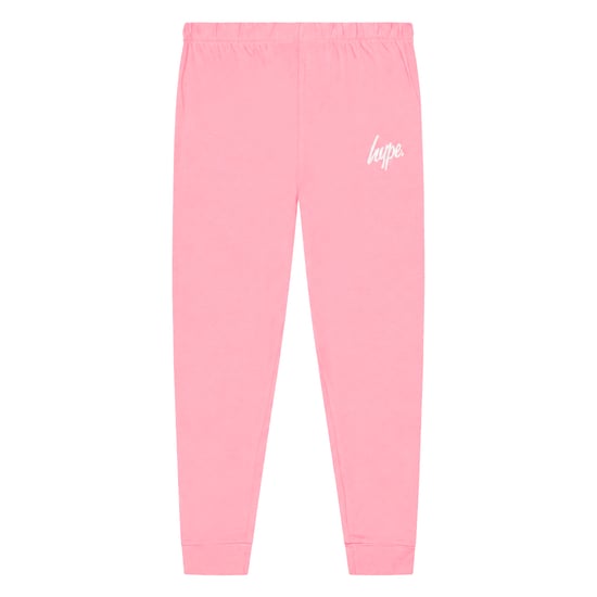 Conjunto de Pijamas de Algodón 100% para Niñas, Rosa con Garabatos, Manga Larga - Image 3