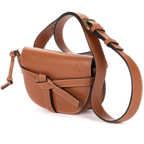 Loewe Mini Gate Waist Bag Small en Brown Cuero de ternero - Image 2