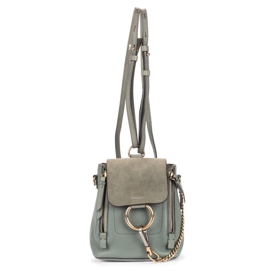Chloé Faye Backpack en Blue Cuero de becerro - Image 1
