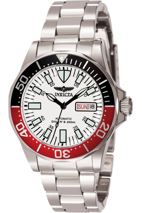 Invicta Signature 7044 Reloj de Hombre - Movimiento Automático - Acero Inoxidable con Esfera Blanca - 40 mm - Image 1
