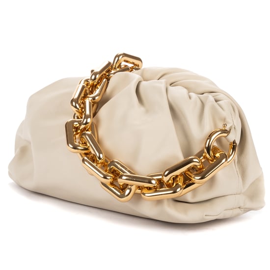 Bottega Veneta Chain Pouch  en  marfil Cuero de ternero - Image 2