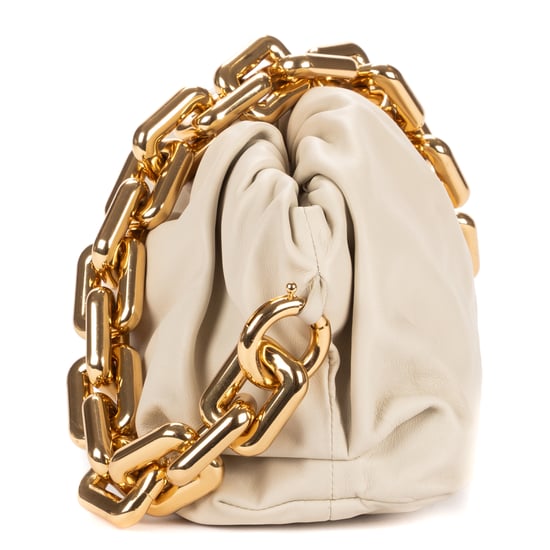 Bottega Veneta Chain Pouch  en  marfil Cuero de ternero - Image 3