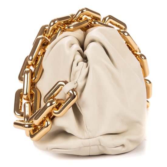 Bottega Veneta Chain Pouch  en  marfil Cuero de ternero - Image 4