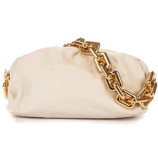 Bottega Veneta Chain Pouch  en  marfil Cuero de ternero - Image 5