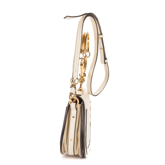 Chloé Small Nile Bracelet Bag Small en marfil Cuero de ternero - Image 4