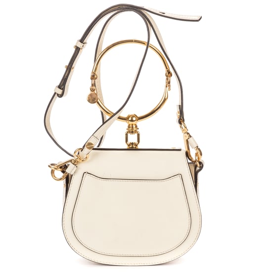 Chloé Small Nile Bracelet Bag Small en marfil Cuero de ternero - Image 5