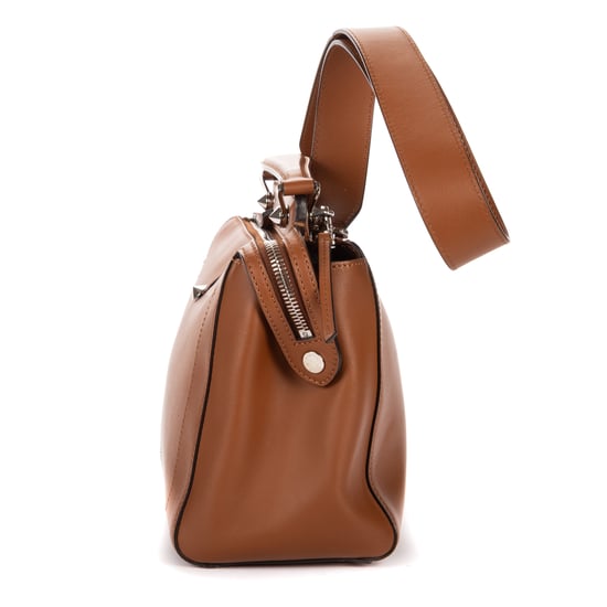 Fendi Dotcom Top Handle  en  Brown Cuero de ternero - Image 3