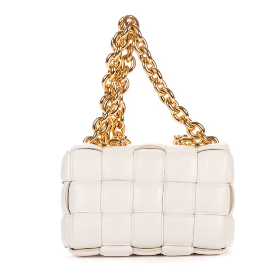 Bottega Veneta Padded Casette Chain Crossbody  en  marfil Cuero de ternero - Image 5