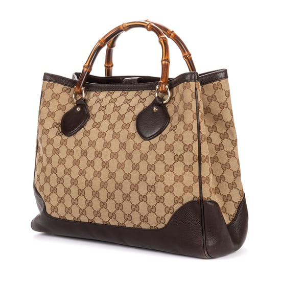 Gucci Medium Bamboo Daily Top Handle Medium en  beige Cuero de becerro - Image 2