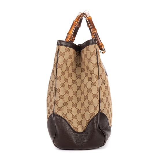 Gucci Medium Bamboo Daily Top Handle Medium en  beige Cuero de becerro - Image 3