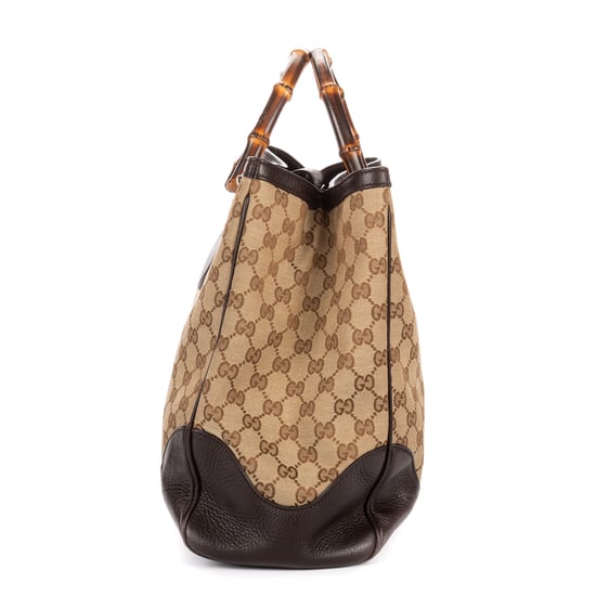 Gucci Medium Bamboo Daily Top Handle Medium en  beige Cuero de becerro - Image 4