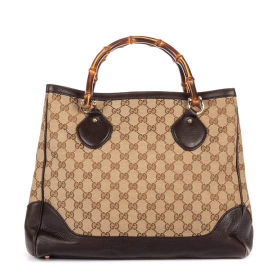 Gucci Medium Bamboo Daily Top Handle Medium en  beige Cuero de becerro - Image 5