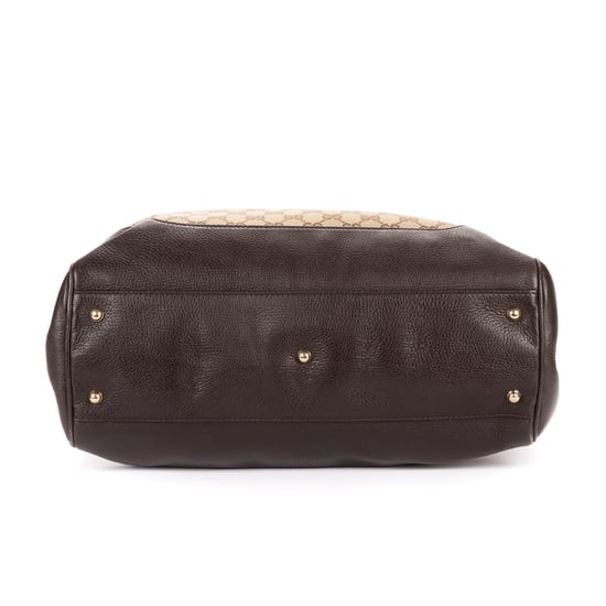 Gucci Medium Bamboo Daily Top Handle Medium en  beige Cuero de becerro - Image 6