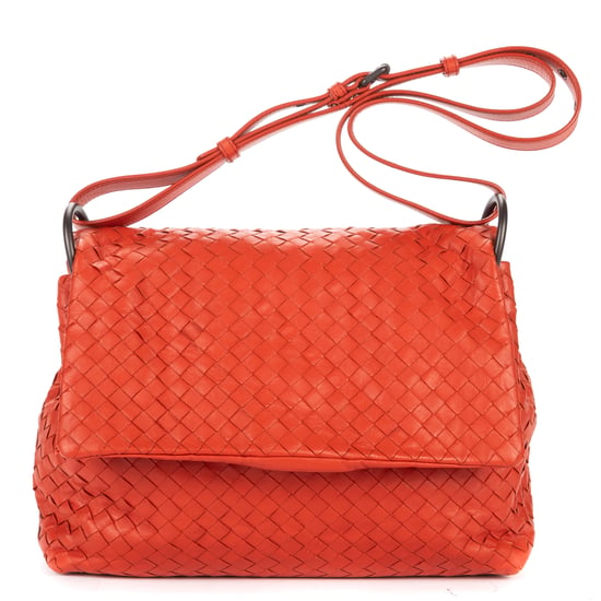 Bottega Veneta Flap Messenger en naranja Cuero de becerro - Image 1