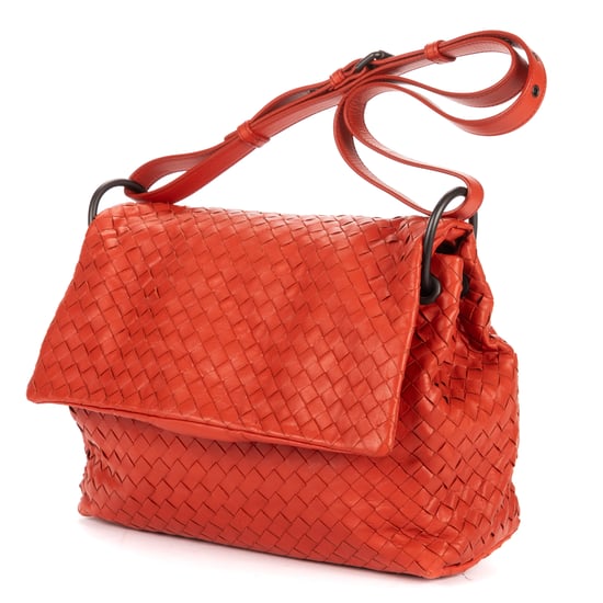 Bottega Veneta Flap Messenger en naranja Cuero de becerro - Image 2