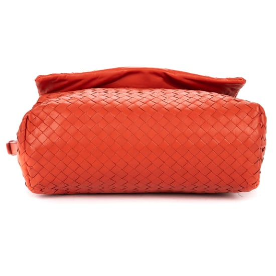 Bottega Veneta Flap Messenger en naranja Cuero de becerro - Image 6