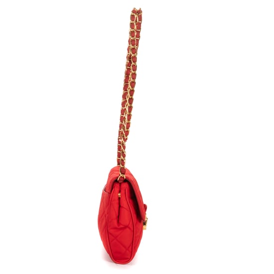 Prada Tessuto Crossbody en Red Lienzo - Image 4