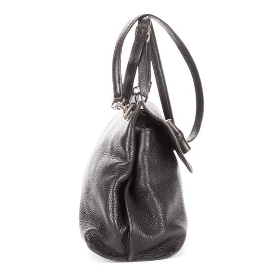 Gucci Medium Bamboo Daily Top Handle en negro Cuero de ternero - Image 4
