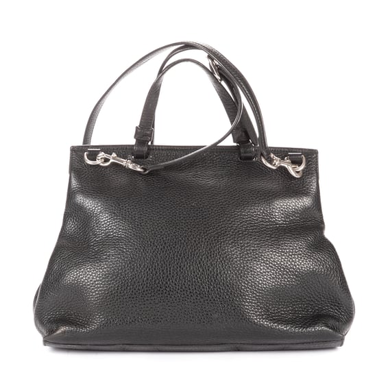 Gucci Medium Bamboo Daily Top Handle en negro Cuero de ternero - Image 5