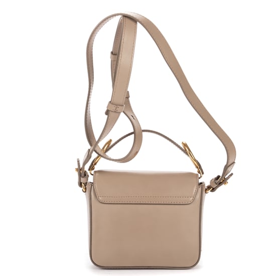 Chloé Mini C Bag  en  gris Cuero de ternero - Image 5