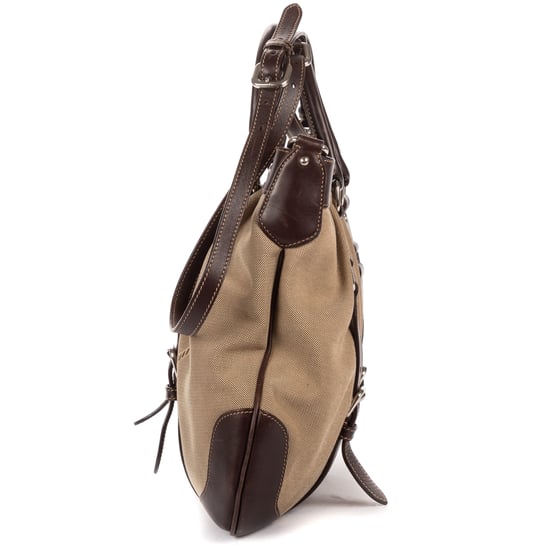 Prada Jacquard Two Straps Tote en caqui Lienzo - Image 3