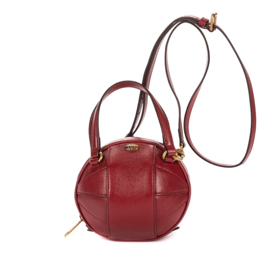 Gucci Mini Tifosa Ball Bag en rojo Cuero de ternero - Image 1