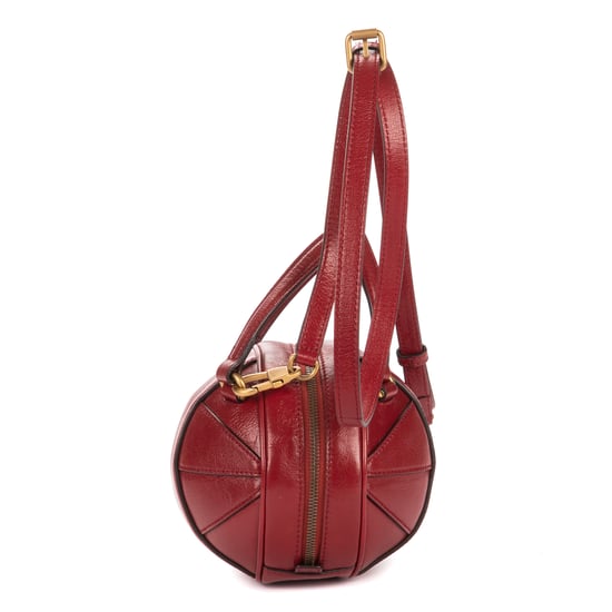 Gucci Mini Tifosa Ball Bag en rojo Cuero de ternero - Image 3