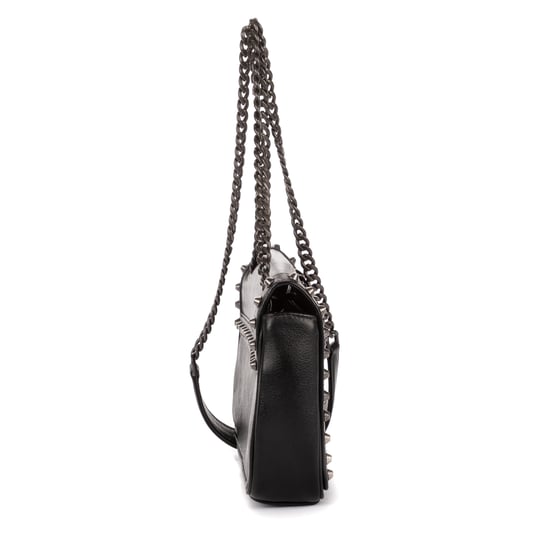 Prada Studded Flap Crossbody  en  negro Cuero de becerro - Image 4