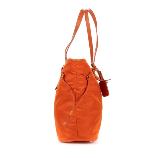 Prada Tessuto Nylon en naranja Lienzo - Image 4