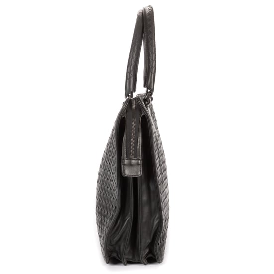 Bottega Veneta Messenger  en  gris Cuero de becerro - Image 4