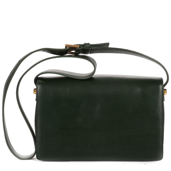 Yves Saint Laurent Loulou Crossbody Medium en  verde oscuro Cuero de ternero - Image 5