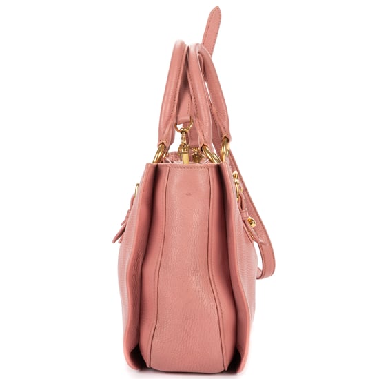 Miu Miu Pushlock Tote en rosa Cuero de ternero - Image 4