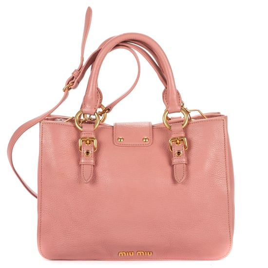 Miu Miu Pushlock Tote en rosa Cuero de ternero - Image 5